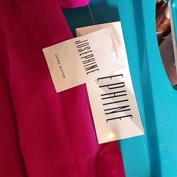 New Josephine Dress Shirt with Removable Shoulder Pads Size 10 - Picture 4 of 5